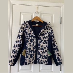 J. Crew Floral Printed Jacket sz S